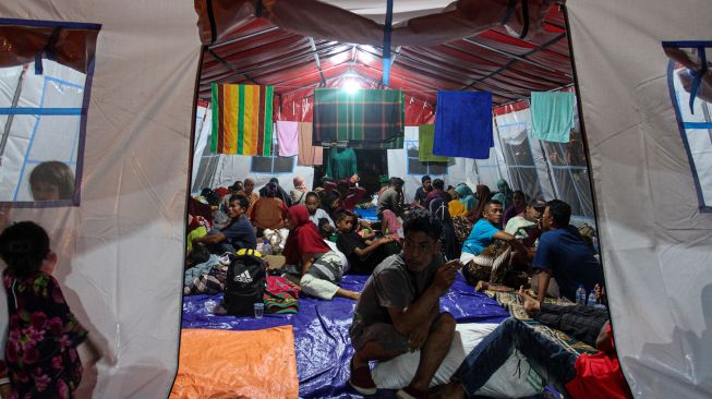 Kantor Bupati Pasaman Barat Jadi Tempat Pengungsian Korban Gempa