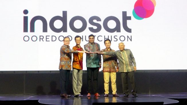 Peresmian penggabungan PT Hutchison 3 Indonesia dengan PT Indosat. (Dok: Indosat Ooredoo Hutchison)