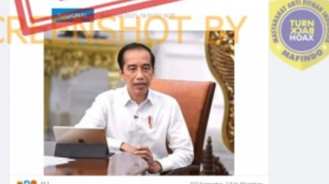 CEK FAKTA: Muncul Artikel Jokowi Tak Berminat Tiga Periode Kecuali Dipaksa Rakyat, Benarkah?