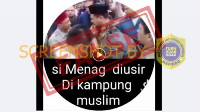 CEK FAKTA: Viral Video Menag Yaqut Cholil Qoumas Diusir di Kampung Muslim, Benarkah?