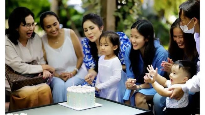 Pesta Ulang Tahun Briell Anak Momo Geisha. (Instagram/rikky_studio)