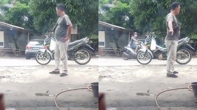 Meresahkan! Viral Pria Ngamuk ke Penjaga Bengkel, Diduga Tak Dikasih saat Memalak Oli