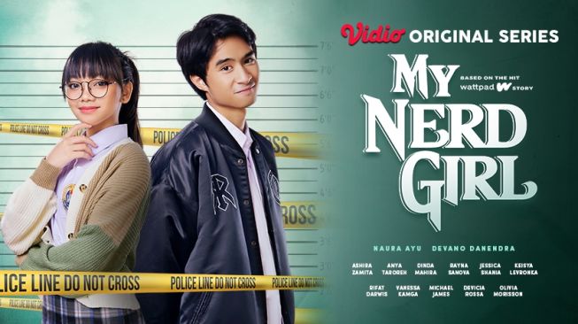 Naura Ayu dan Devano Danendra Adu Akting di Series Terbaru Vidio Berjudul "My Nerd Girl"