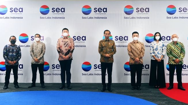 Jokowi Resmikan Sea Labs Indonesia, Buka Peluang Kerja 1.000 Talenta Digital