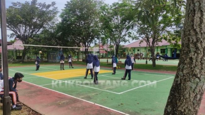 PTM Perdana di SMP Negeri 1 Bontang, Banyak Murid Absen Diduga Karena Sakit