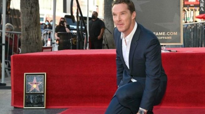 Pemeran Doctor Strange Benedict Cumberbatch Dianugerahi Bintang di Hollywood Walk of Fame, Sempat Singgung Invasi Rusia