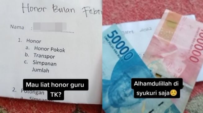 Miris! Guru TK Ungkap Sebulan Cuma Dapat Honor Rp150.000, Warganet Berang: Kerja Serius, Gaji Bercanda