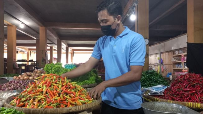 Harga Cabai di Sejumlah Pasar Tradisional Makassar Merangkak Naik