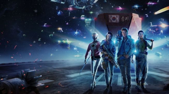 Aksi Astronot Pemulung Melawan Perusahaan Jahat dalam Film Space Sweepers