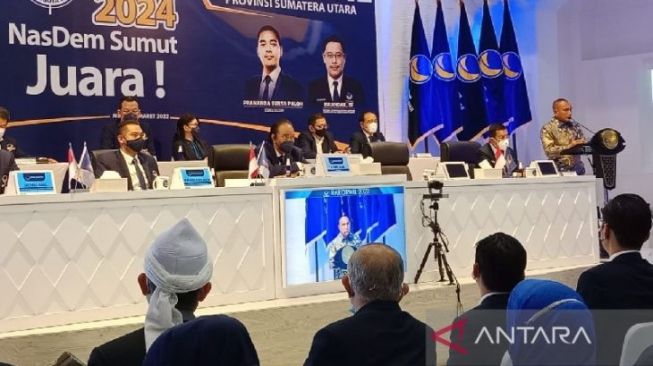 Tegas, Gubernur Edy Rahmayadi Tak Butuh Partai Lain Jika NasDem Mampu Jadi Juara