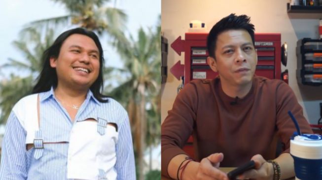 Duduk di Samping Ariel NOAH saat Makan, Keanu Agl Grogi Parah!
