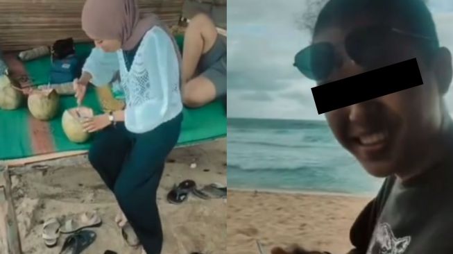 Seorang Pria Minta Wanita Rekam Dirinya saat di Pantai, Eh Malah Dapat Omongan Menohok, "Auto Kena Mental"