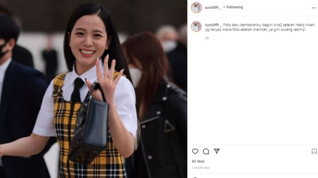 Susi Latifah sebut Jisoo BLACKPINK mirip dirinya (instagram.com)