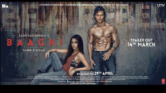 Poster film Baaghi [Instagram]