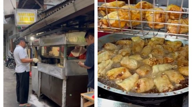 Sehari Bisa Dapat Omzet Rp3 Juta, Martabak Telur Mini Ini Selalu laris Manis Diborong Pembeli