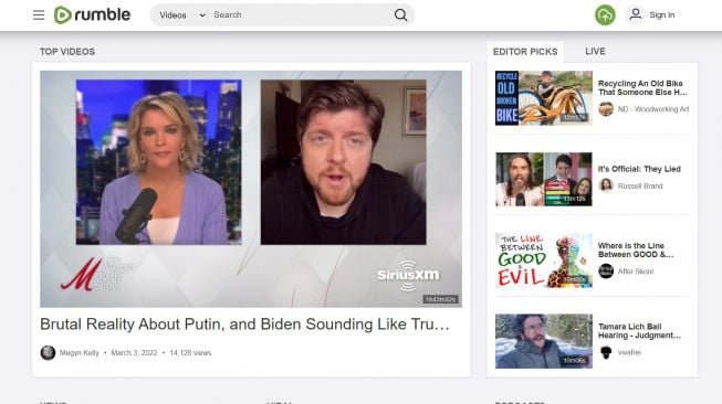 Setelah Diblokir dari YouTube, Media Milik Pemerintah Rusia Tayang di Media Sosial Buatan Trump