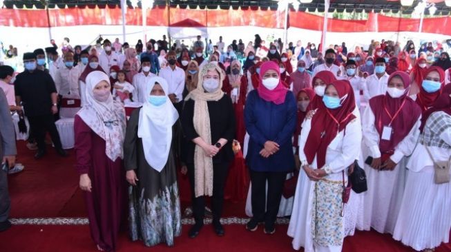 Bertemu Muslimat NU dan Santri di Sumenep, Puan Bicara Trilogi Ukhuwah