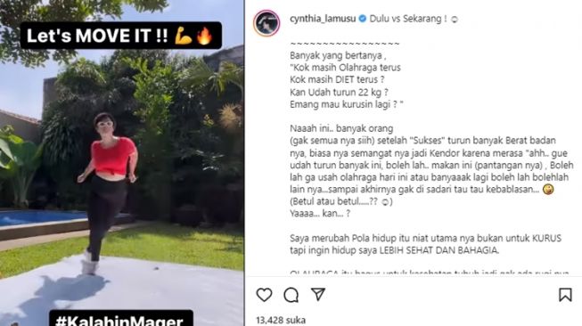 Potret Terbaru Cynthia Lamusu (instagram/@cynthia_lamusu)