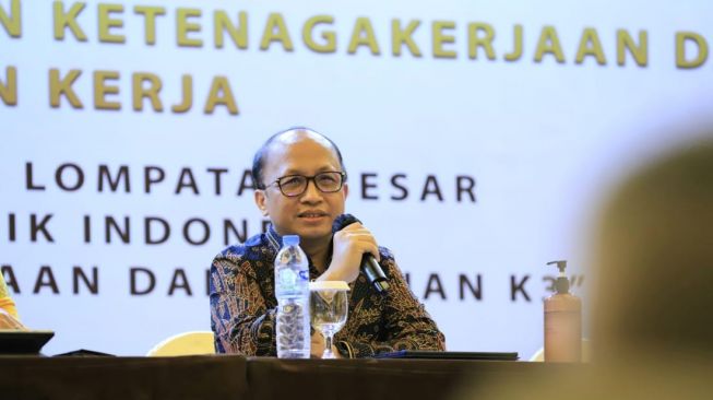 Sekjen Kemnaker Minta Ditjen Binwasnaker dan K3 Tetap Fokus Bekerja dan Capai Sasaran Kinerja