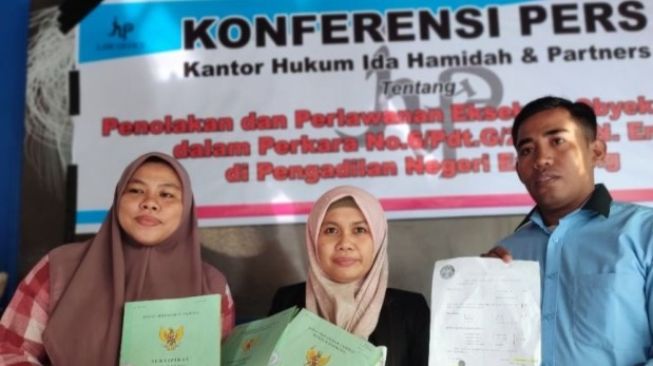 Pengadilan Negeri Enrekang Diminta Tunda Eksekusi Lahan Warga di Kecamatan Anggeraja