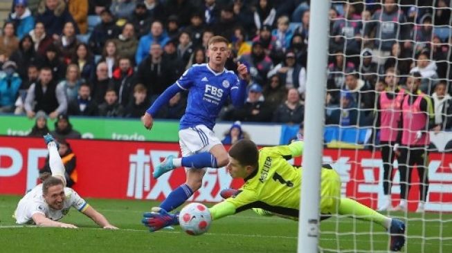 Hasil Liga Inggris: Leicester City Susah Payah Tundukkan Leeds United di King Power Stadium