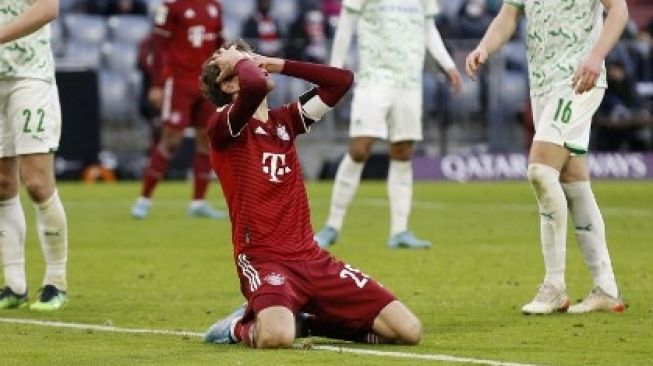 Gara-gara Gol Bunuh Diri Thomas Muller, Bayern Munich Harus Puas Berbagi Poin dengan Bayer Leverkusen