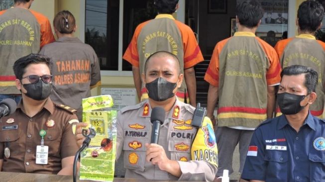 Pasangan Suami-Istri Bandar Sabu di Asahan Terancam Hukuman Mati