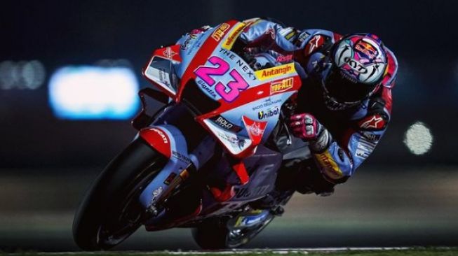 Arsip - Enea Bastianini saat di MotoGP Qatar 2022 (Instagram)