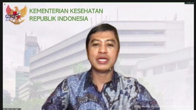 Dante Saksono Harbuwono dalam siaran pers yang ditayangkan melalui YouTube Sekretariat Presiden. [Tangkapan layar]