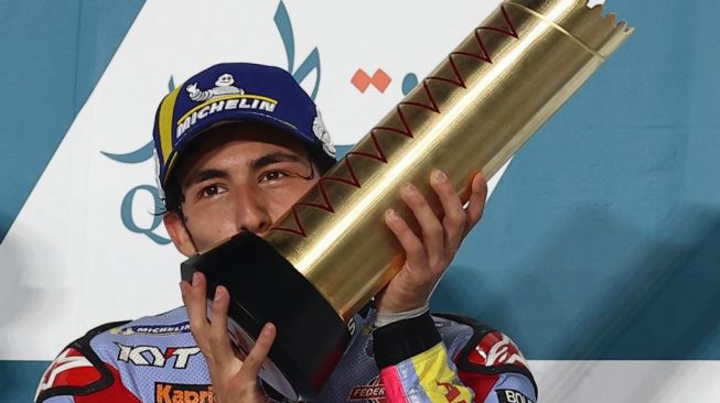 Enea Bastianini Persembahkan Kemenangan Bersejarah di MotoGP Qatar untuk Mendiang Fausto Gresini