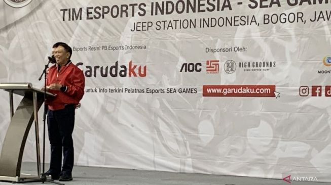 Menpora Kunjungi Pelatnas Esports, Semangati 128 Atlet yang Akan Berjuang di SEA Games Vietnam