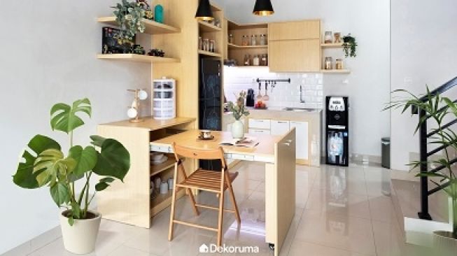 Simpel dan Menawan, Intip 5 Desain Dapur Japandi Natural Untuk Hunian Mungil