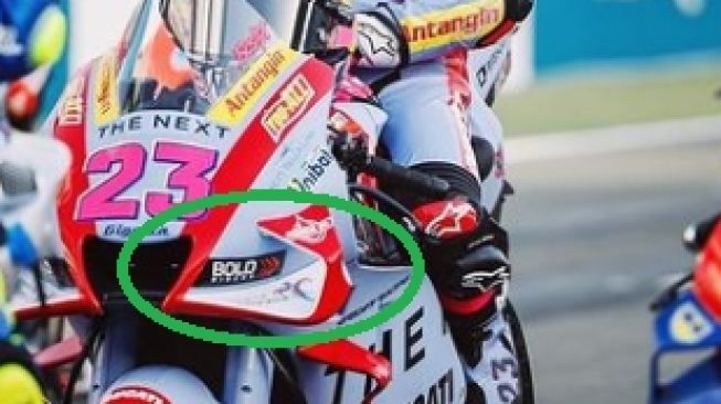 Bold Rider jadi salah satu sponsor tim Gresini Racing (Instagram)