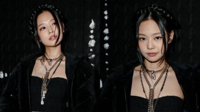 The excitement of BLACKPINK's Jennie walks at Paris Fashion Week 2022 ...