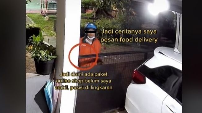 Viral Kurir Makanan Curi Paket Pemilik Rumah, Warganet Ingatkan Pentingnya Kejujuran