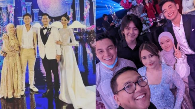 9 Gaya Artis di Resepsi Nikah Belva Devara, Siapa Paling Hits?