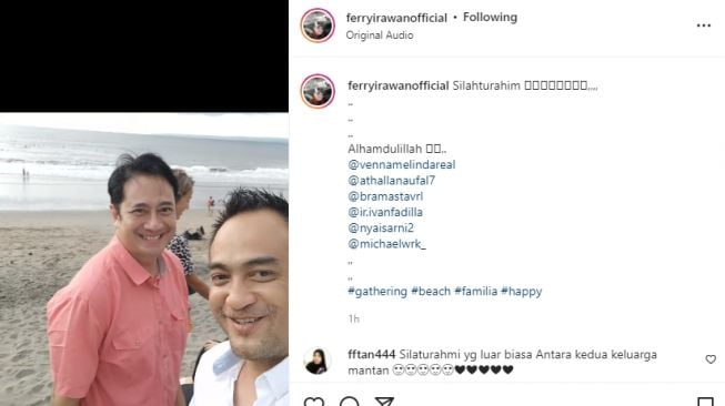 Ivan Fadilla bertemu Ferry Irawan (instagram.com)