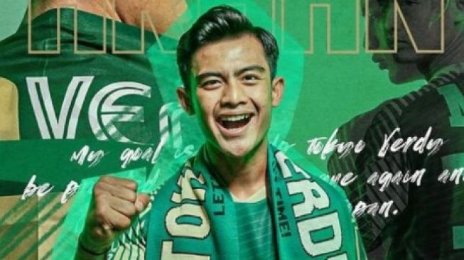 Intervier pertama Pratama Arhan sebagai pemain resmi Tokyo Verdy. (Instagram/pratamaarhan8)