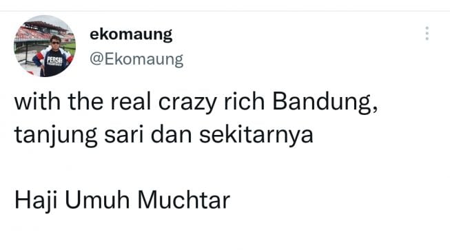 Eko Maung & Umuh Muchtar (Twitter/@Ekomaung)