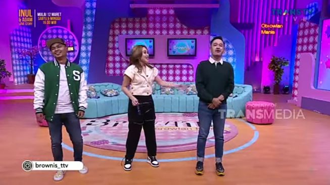 Ruben Onsu, Ayu Ting Ting, & Wendy Cagur (YouTube/TRANS TV Official)