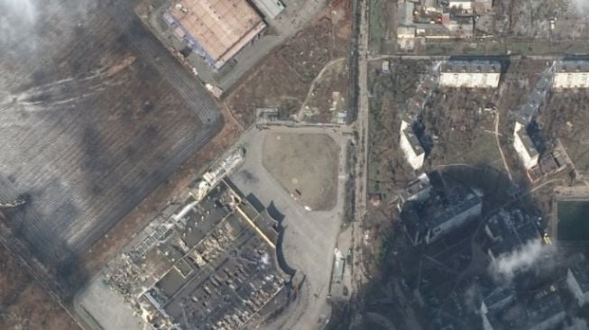 Gambar Satelit Ungkap Kerusakan Mariupol Akibat Serangan Rusia di Ukraina