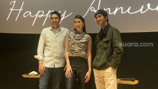 Jumpa pers film pendek Happy Anniversary [Suara.com/Evi Ariska]