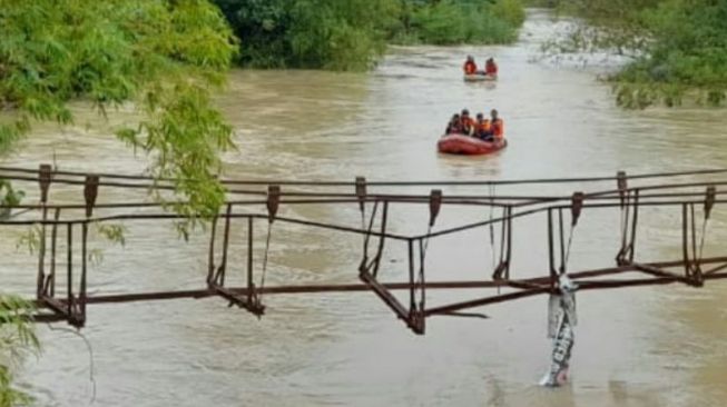 Bermain di Saluran Pembuangan Sungai Tuntang Grobogan,Dua Anak Tenggelam dan Belum Ditemukan