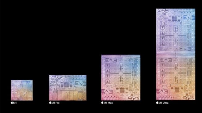 Jajaran prosesor M1 Apple. [Apple] 
