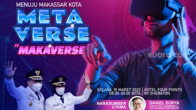 Wali Kota Makassar Danny Pomanto Perkenalkan Istilah Baru Makaverse, Ini Artinya