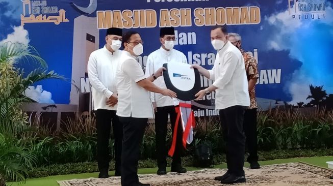 Resmikan Masjid Ash Shomad, Menhub: Selain Jadi Tempat Ibadah, Masjid Harus Jadi Pusat Kegiatan Sosial