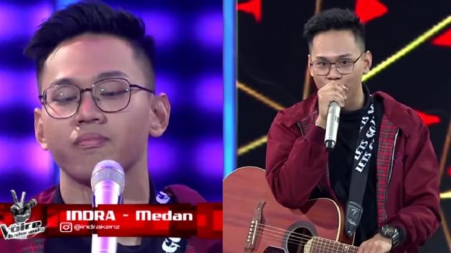 Potret Lawas Indra Kenz Ikut Audisi (YouTube/The Voice Indonesia)