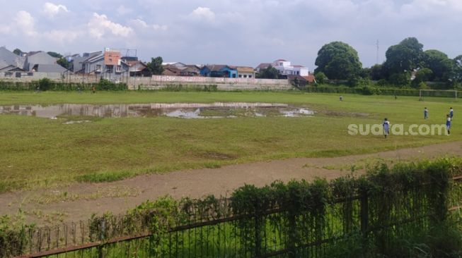 Telan Anggaran Rp7 5 Miliar Stadion Sangkuriang Di Cimahi Bakal