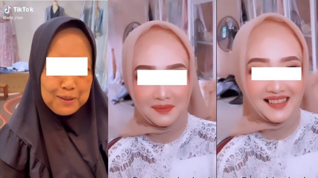 Full Senyum! Makeup Nenek 67 Tahun, Hasilnya Bikin Super Pangling, Warganet: Lebih Muda 30 Tahun