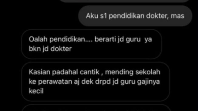 Salah Sangka, Seorang Oknum Diduga TNI Rendahkan Profesi Guru, Ngaku Enggan Punya Istri Pendidik Bikin Geram Publik